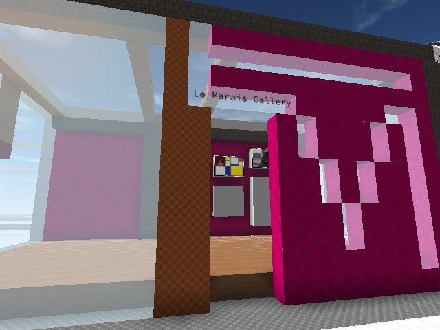 Gallery build in progress