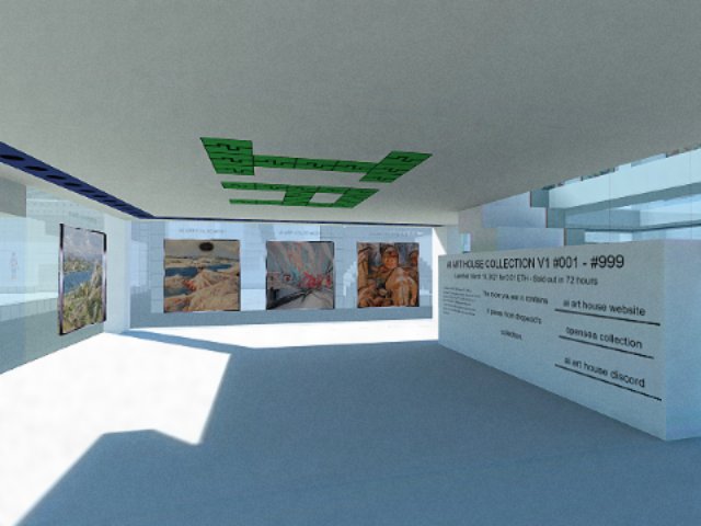 Artificial Intelligence Art Gallery featuring dropacid.eth's collection