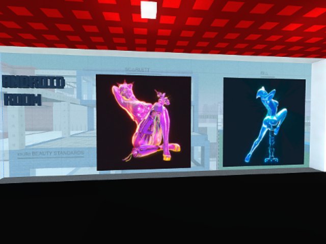 Artificial Intelligence Art Gallery Android Room - Featuring @xsullo BEAUTY STANDARDS