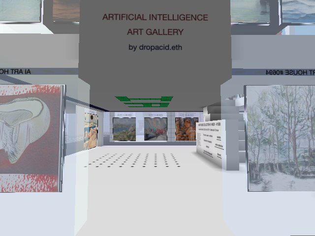 Artificial Intelligence Art Gallery by dropacid.eth