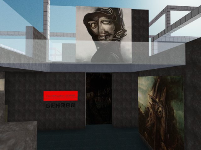 Found a random GANBLK Art Gallery in Berlin.