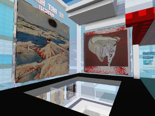 Artificial Intelligence Art Gallery - The Grand Hall featuring @aiarthouse AI generated art.