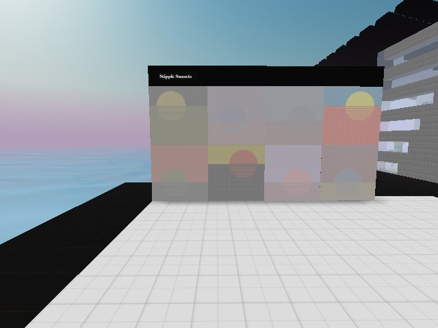 Stipple Sunsets