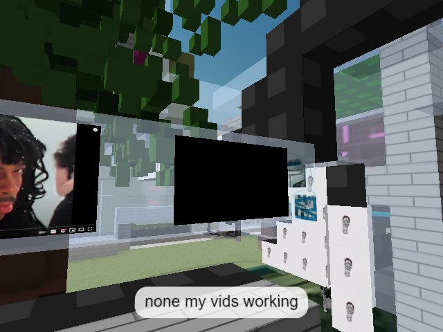 none of my vids working atm
