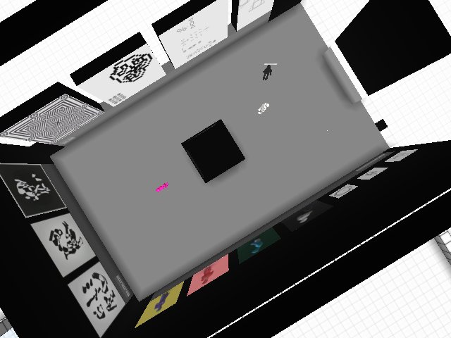 black cube style gallery