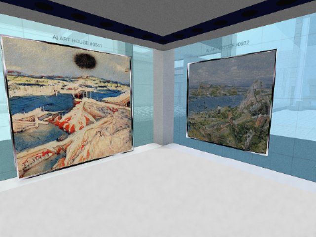 Art made by Artificial Intelligence GANs (Generative Adversarial Network) .