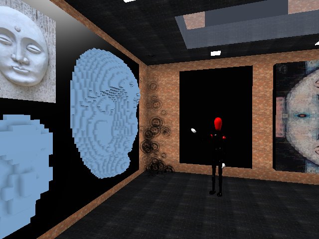 stoneware ceramics to lidar to voxels n pixels ...Island life rocks...UB Gallery far far away !...Aloha !