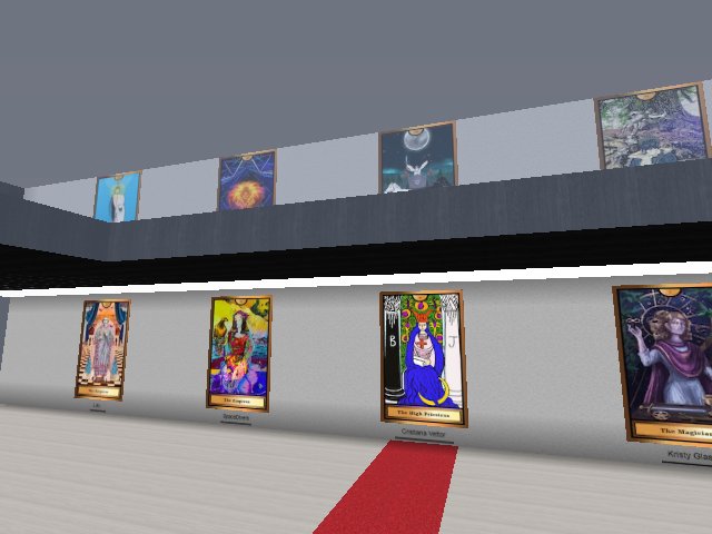 WOCA's First CV Gallery! Hang out for a peek at the Async Crypto Arcana Tarot collaboration of 22 woman artists.