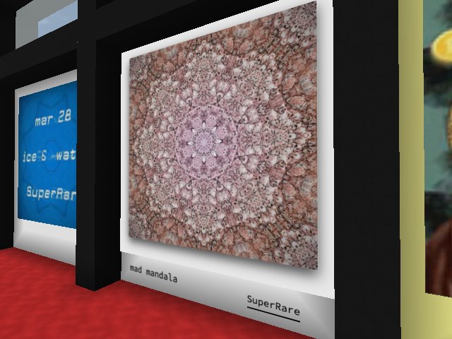 "mad mandala" is new art in my gallery