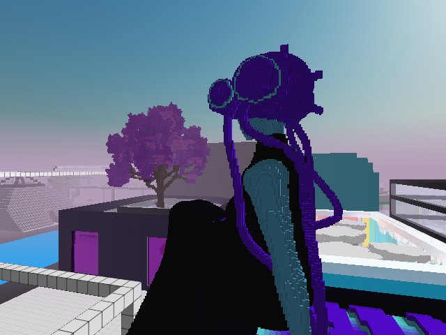 amazing Berlin view on @cryptovoxels, @createbase, @mintbase and @cryptobaebes, exibition coming soon...