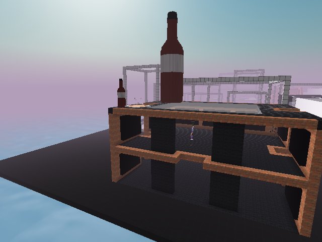 rollin at the new Uncle Bitcoin Build I just blocked out after auctions today !- come visit on the far shore of the far far away island ~ Fresh Pizza for all !