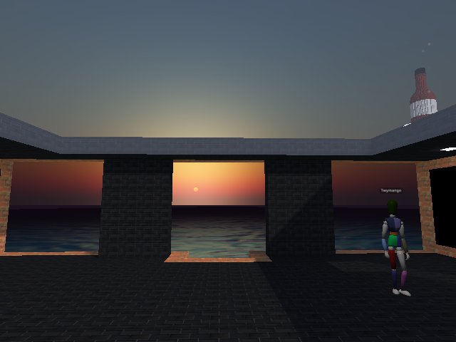 We're drinkin wine & baking pizza (and light maps) for sunset tonight ! Far Far Away !!