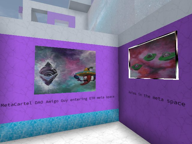 New gallery and meta space in Origin city. Much wow, much meta