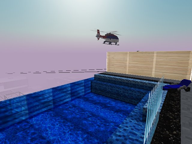 Chilling in the infinity pool on top of Euro Tower. Feeling cute, might take a ride down to Tokyo later. :P