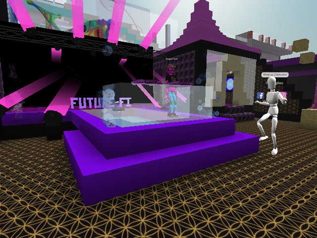 Come join us! Sugar Club getting live for Cromulon's Debut in CV "Future Fi"