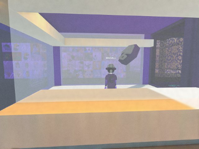 Humans in a virtual world