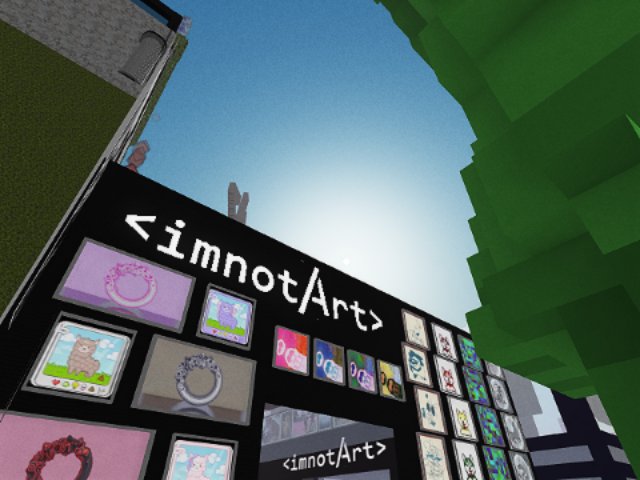 imnotart is an amazing gallery actually