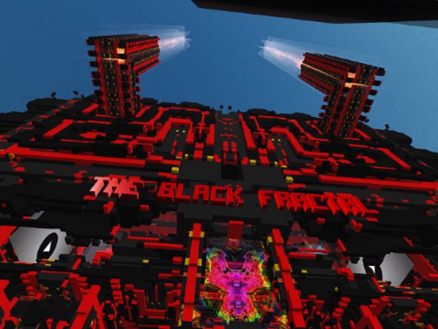 teleported to the black fractal