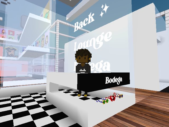 MEEBIT shop keepin' at The Back Lounge Bodega!