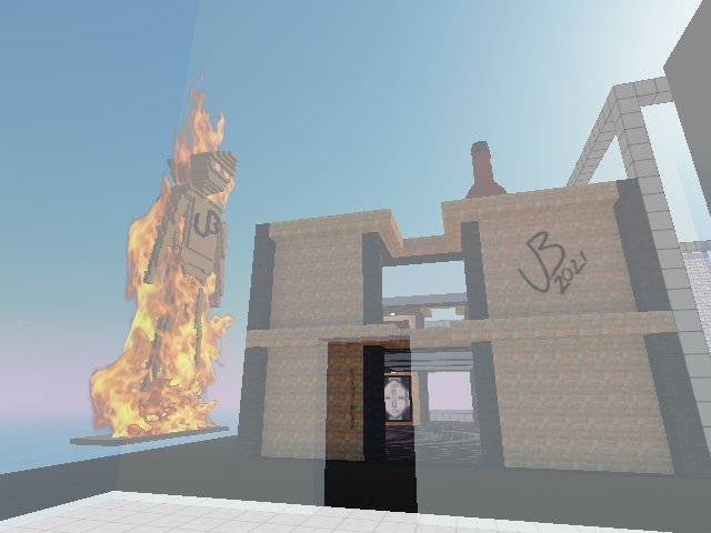 I can see Burning Man from my parcel