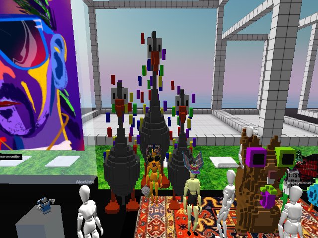 @skeenee_art has some tall guests!