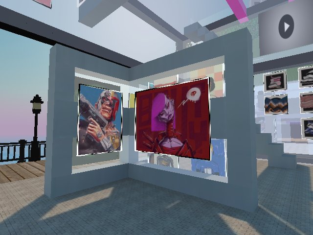 Frankly some of the most stunning art I have come across in this exhibit guys! Fun place to check out and they have a pier to boot!