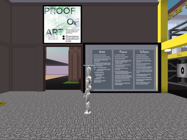 proof of art ... seems to be a very interesting exhibition