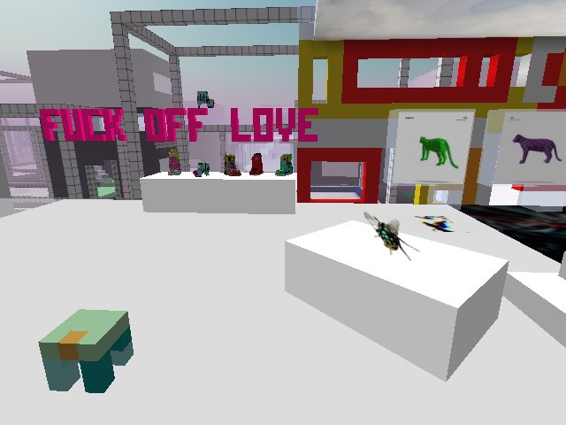 Fuck Off Love Collection ready to be minted as soon as Cryptovoxels make it possible!!!