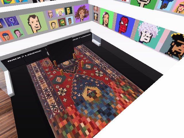 Nice rug! It really ties the room together