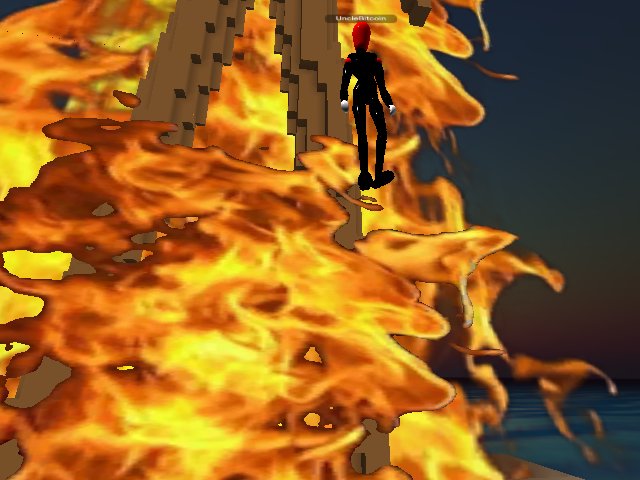 Check out the Burning Man at uncle Bitcoin's place!!!